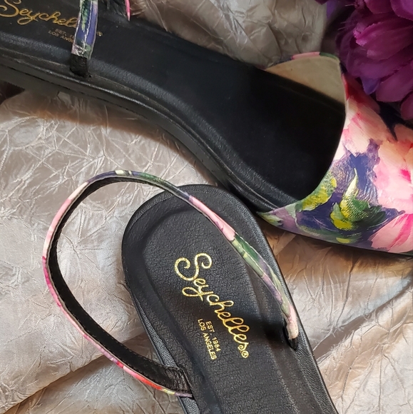 SEYCHELLES LOS ANGELES LEATHER FLATS SZ 8 - Picture 9 of 11